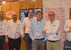Conrad van Doorn, Django van der Burght and Anke van Zutphen with Royal Brinkman were at the fair to promote solutions for automated and large scale introducing of biological beneficials.